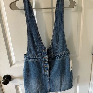 billabong Denim Blue Women's romper dress size s